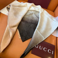 GUCCI 25S SCARF 90 IN SILK 600369