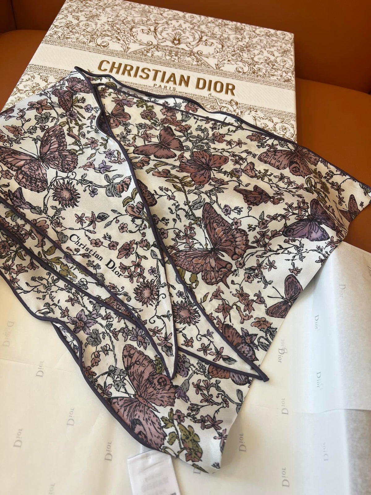 DIOR SCARF 90 CM IN SILK 627640