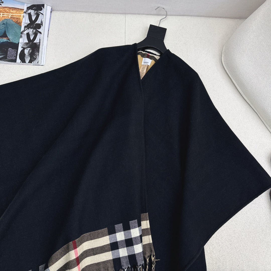 BURBERRY 25S PLAID KNITTED SCARF 127