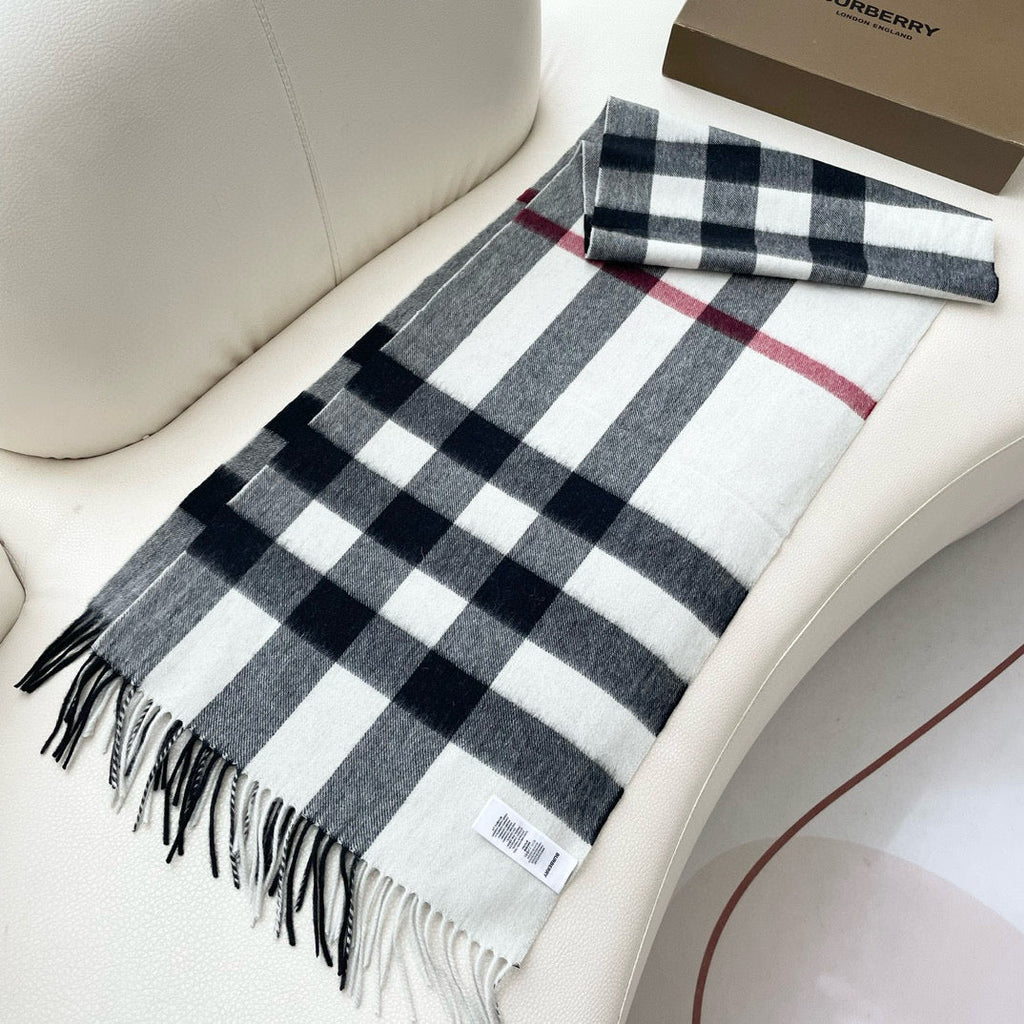 BURBERRY BBR SCARF 210 CM IN CASHMERE 03