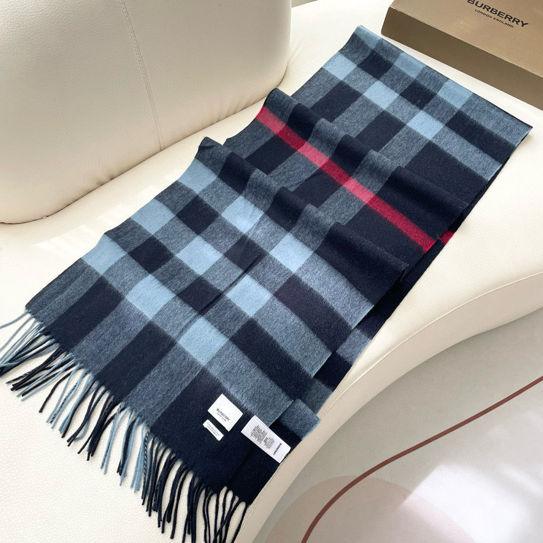 BURBERRY BBR SCARF 210 CM IN CASHMERE 02