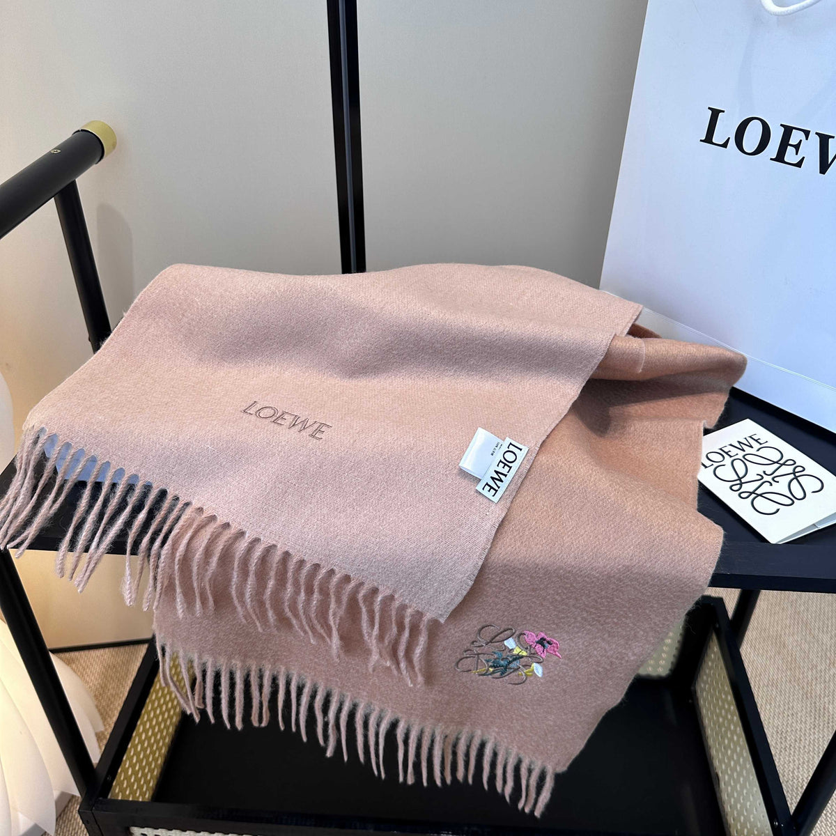 LOEWE 25S SCARF 180 IN CASHMERE 858193