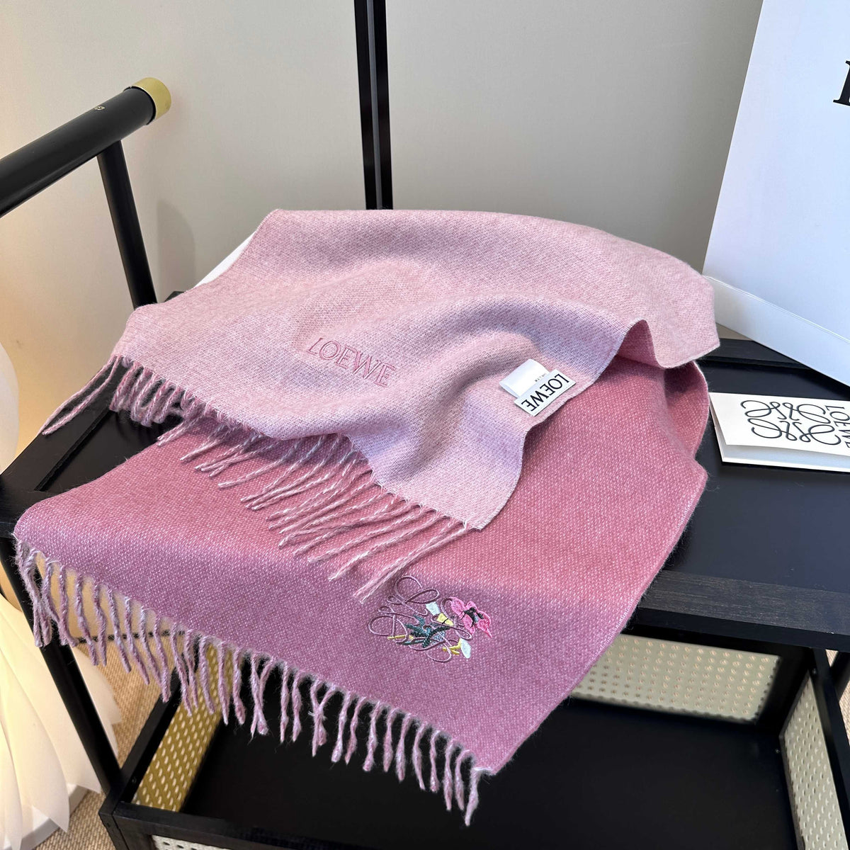 LOEWE 25S SCARF 180 IN CASHMERE 858194