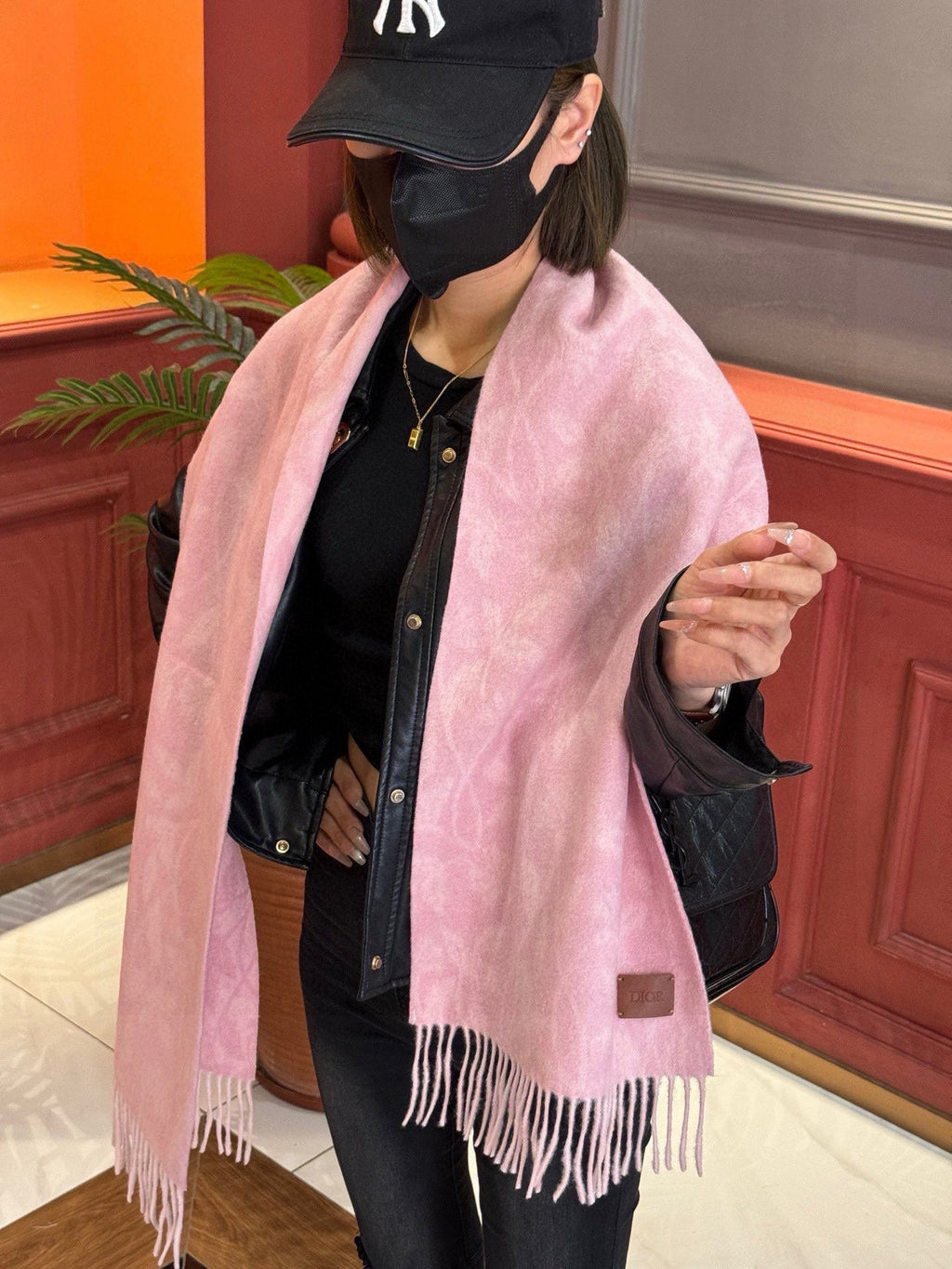 DIOR SCARF CASHMERE 663763