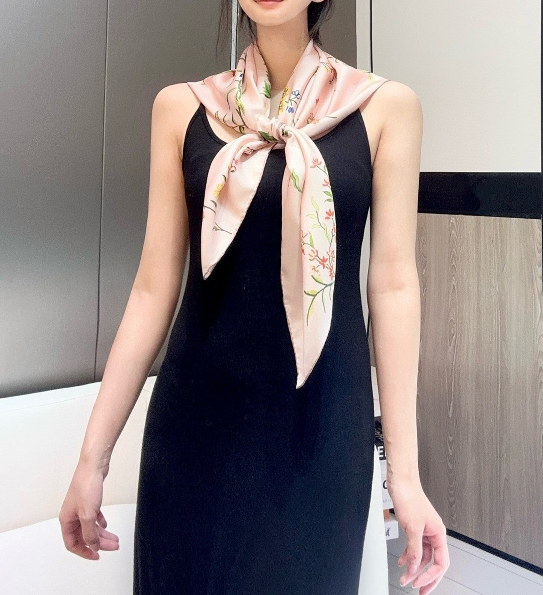 DIOR SCARF 90 CM IN SILK 646488