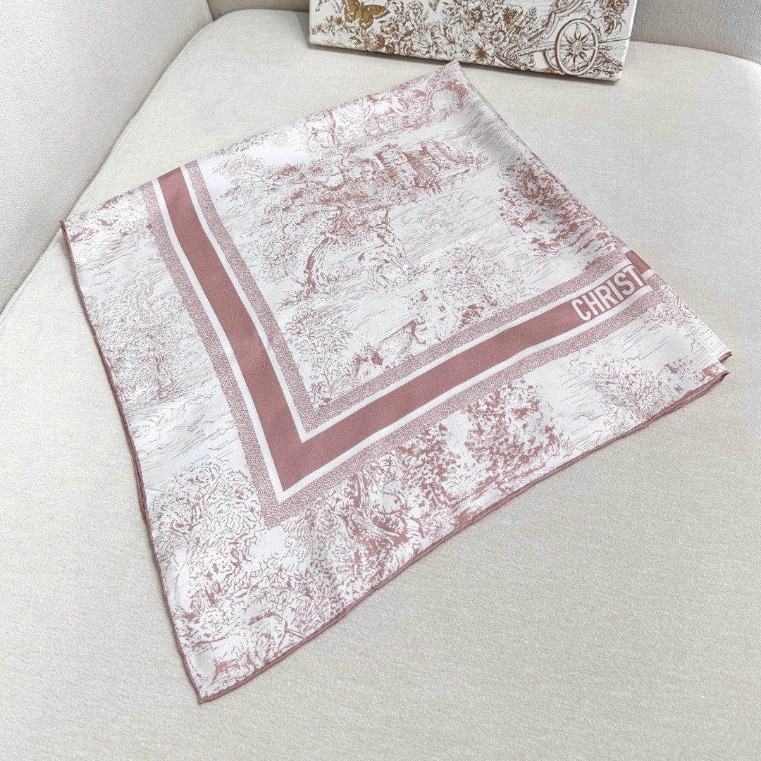 DIOR SCARF 90 CM IN SILK 655942