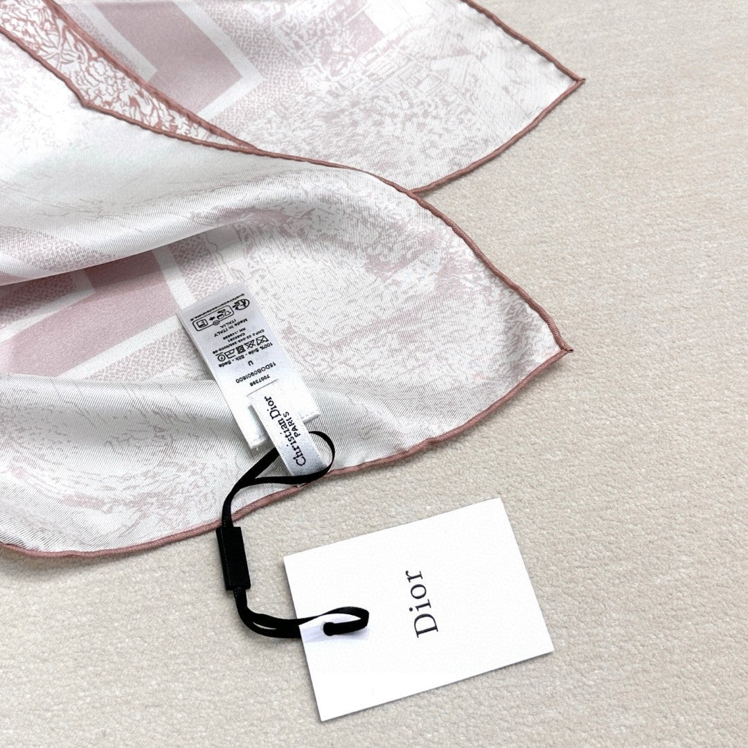 DIOR SCARF 90 CM IN SILK 655942