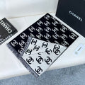CHANEL 25S SCARF 180 IN CASHMERE WOOL 733942