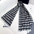 CHANEL 25S SCARF 190 IN CASHMERE 880365