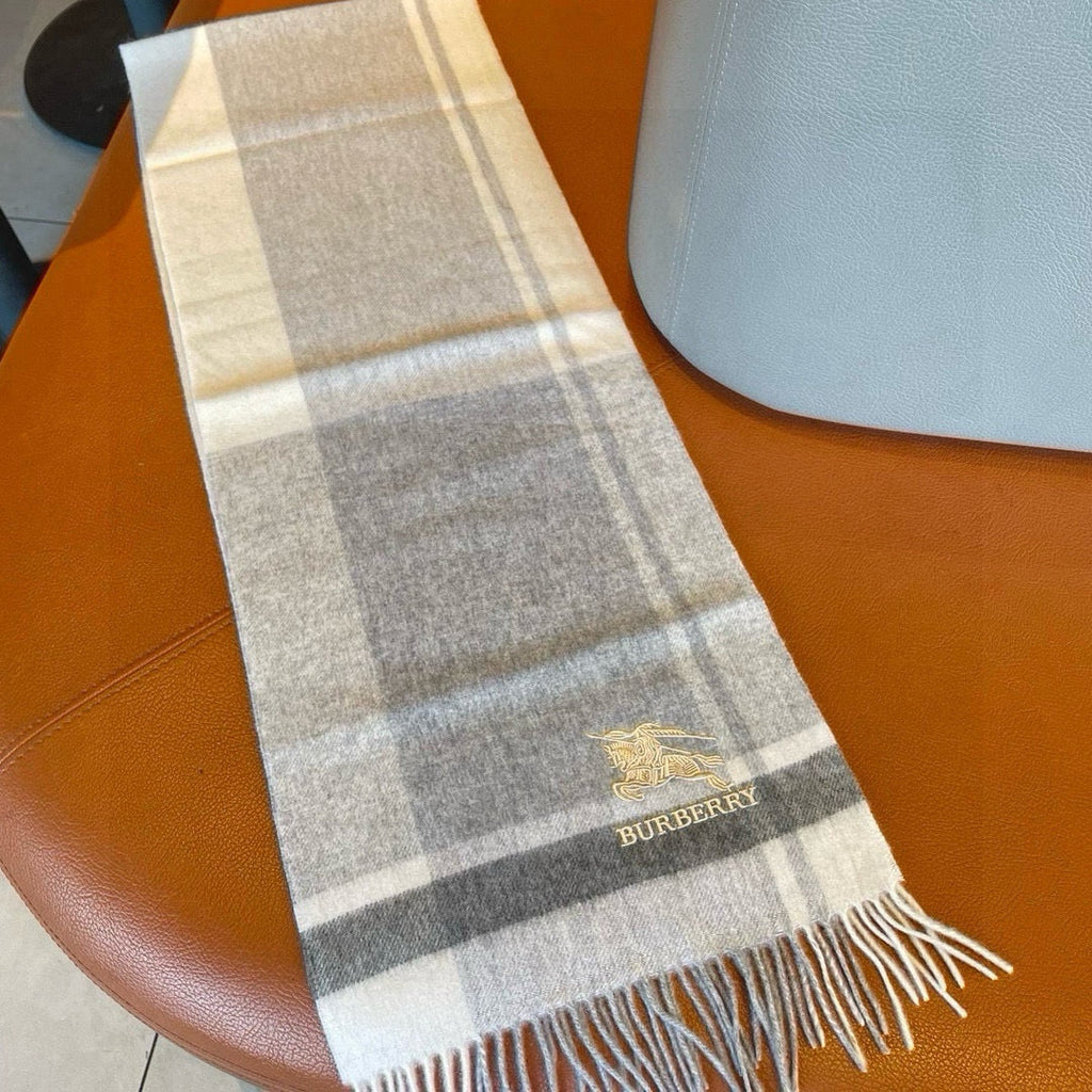 BURBERRY BBR SCARF 180 CM IN CASHMERE 533073